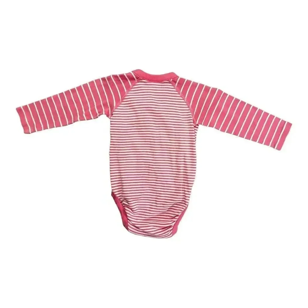Hanna Andersson | Striped Side Snap Bodysuit (18-24 mos)